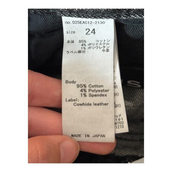 Moussy Vintage Jeans Diana skinny distressed black size 24 - Picture 5 of 7